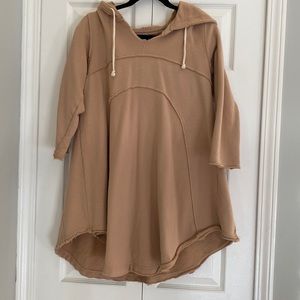 Free People tunic sweatshirt
